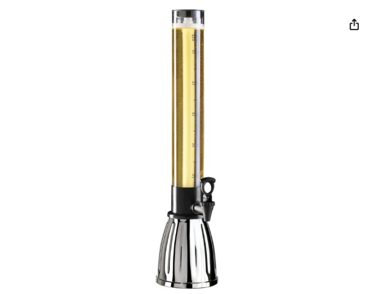 Beverage Dispenser with Spigot & Ice Tube, Margarita Tower, Mimosa Tower