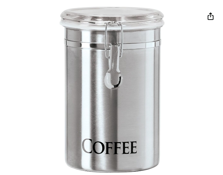 Oggi Stainless Steel Coffee Canister